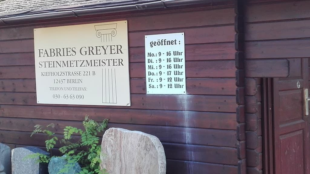 Steinmetzmeister Greyer